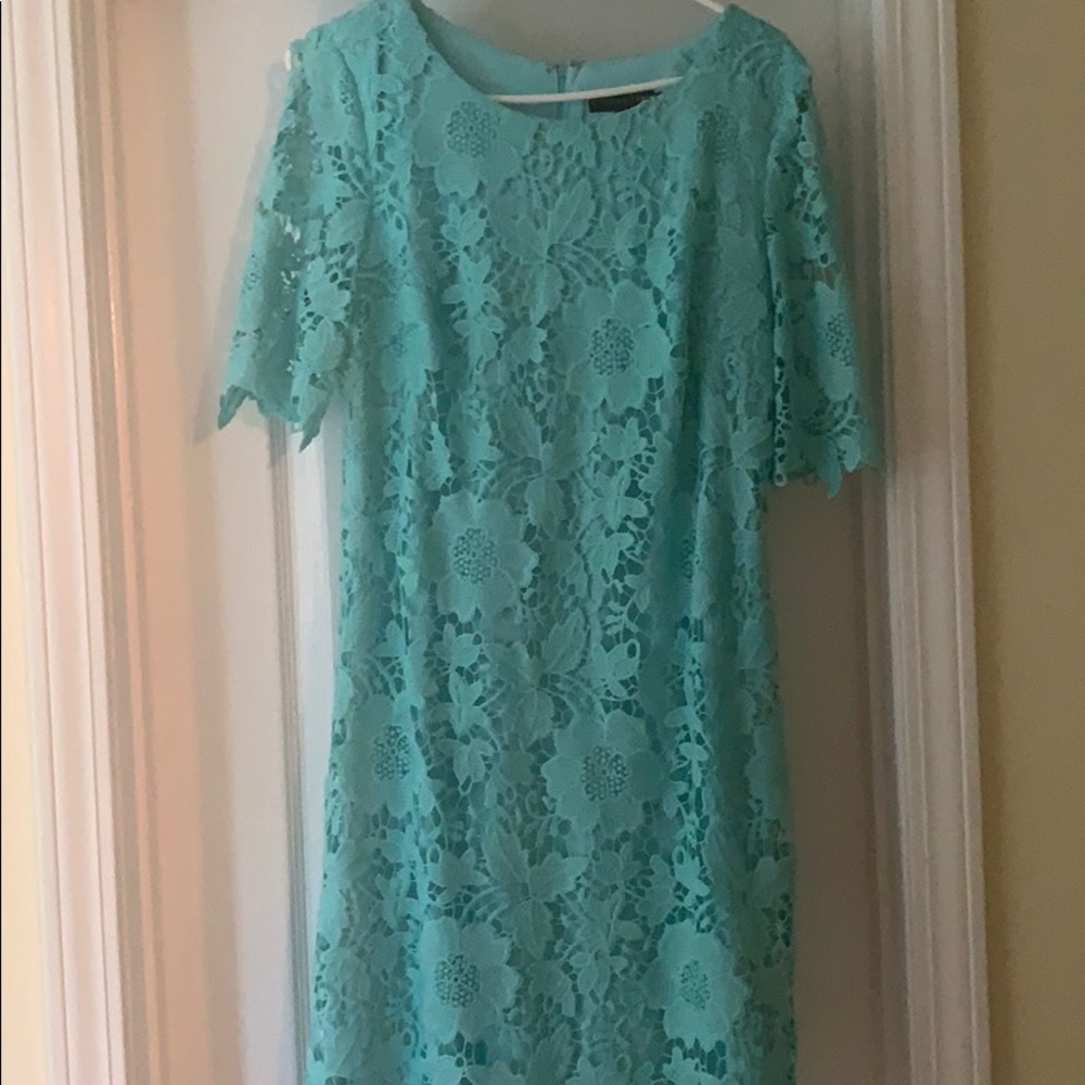 Madison Leigh dress teal color